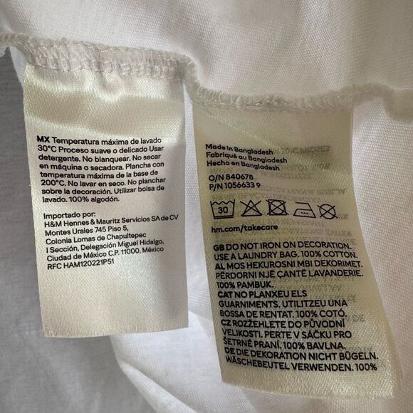 White T-Shirt Alle Stelle bedazzled - Picture 6 of 7